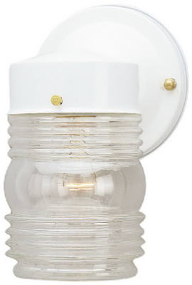 Hardware store usa |  WHT Jelly Jar Fixture | 66878 | WESTINGHOUSE LIGHTING CORP