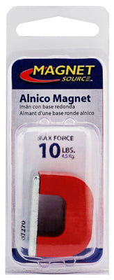 Hardware store usa |  2OZ RED Horsesh Magnet | 7270 | MASTER MAGNETICS