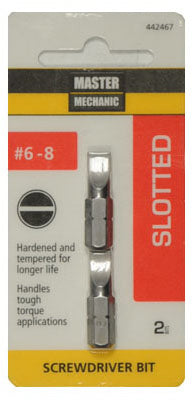 Hardware Store USA | MM #6 Slot Ins Bit Tip