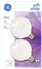 Hardware Store USA | GE2PK25W WHT Globe Bulb | Pack Of 6