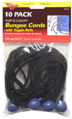 Hardware store usa |  10PK Bungee Ball Cord | 6344 | HAMPTON PRODUCTS-KEEPER