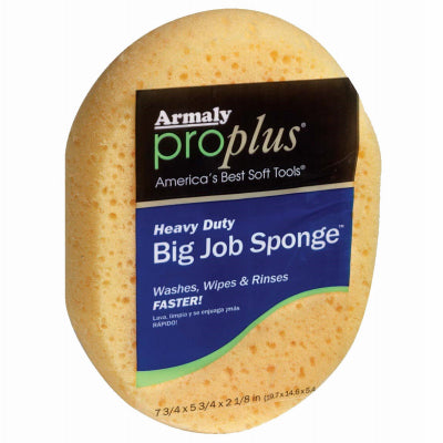 Hardware store usa |  Big Job Oval Sponge | 6 | ARMALY BRANDS