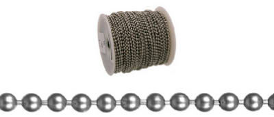 Hardware Store USA | 164' CHR PLT Ball Chain