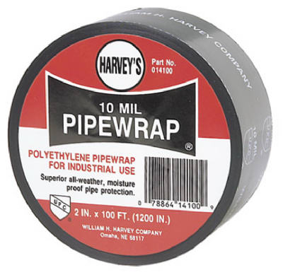 Hardware store usa |  2x100BLK Poly Pipe Wrap | 14100 | OATEY COMPANY