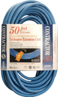 Hardware store usa |  50' PWR Block EXT Cord | 03268-06 | SOUTHWIRE/COLEMAN CABLE