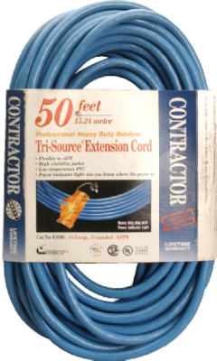 Hardware Store USA | 50' PWR Block EXT Cord