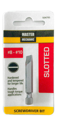 Hardware Store USA | MM #8-10 Slotted Bit