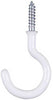 Hardware Store USA | 5PK 3/4 WHT Cup Hook