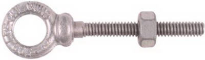 Hardware Store USA | 1/4x2 Galv Eye Bolt