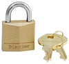 Hardware store usa |  1-3/16 BRS Padlock | 130D | MASTER LOCK CO