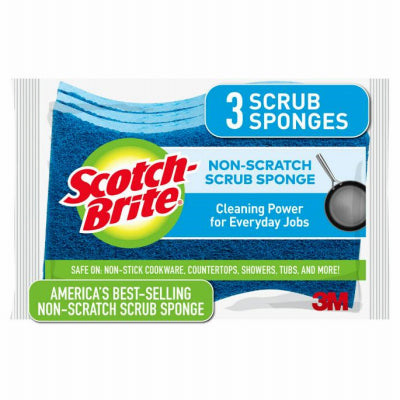 Hardware store usa |  3PK NoScratch MP Sponge | MP-3-8-D | 3M COMPANY