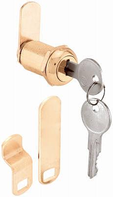 Hardware store usa |  1-1/8 BRS Draw/Cab Lock | CCEP 9946KA | PRIME LINE PRODUCTS