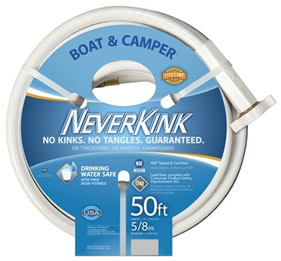 Hardware Store USA | 5/8x50 WHT Boat Hose