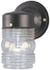Hardware store usa |  BLK Jelly Jar Fixture | 66885 | WESTINGHOUSE LIGHTING CORP