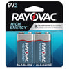 Hardware store usa |  Rayo 2PK 9V Alk Battery | A1604-2T GENK.01 | RAYOVAC