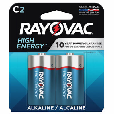 Hardware store usa |  Rayo 2PK C Alk Battery | 814-2 GENK.01 | RAYOVAC