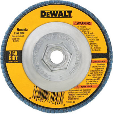 Hardware Store USA | 4-1/2x5/8 80G Flap Disc