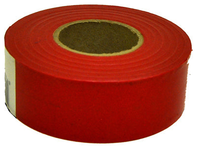 Hardware Store USA | 150' Glo RED Flag Tape