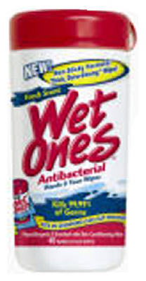Hardware store usa |  40CT AB Wet Ones Wipes | 4703 | EDGEWELL PERSONAL CARE LLC
