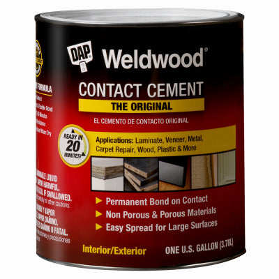 Hardware Store USA | GAL Contact Cement | Pack Of 4