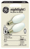 Hardware Store USA | GE2PK 5W WHT Night Bulb