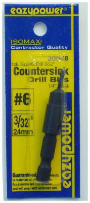 Hardware store usa |  #6 Countersink Drill | 30048 | EAZYPOWER CORP