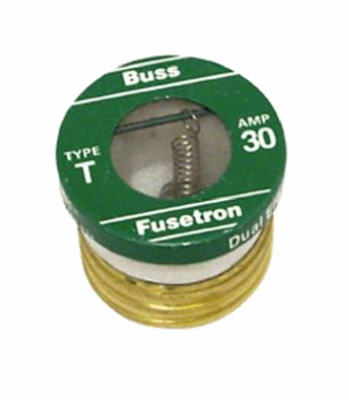 Hardware store usa |  2PK 30A T Plug Fuse | BP/T-30 | COOPER BUSSMANN