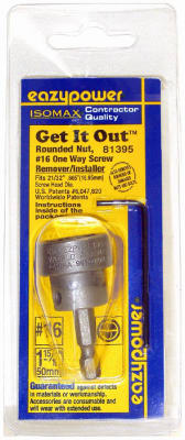 Hardware store usa |  #16 1 Way Screw Remover | 81395 | EAZYPOWER CORP