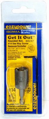 Hardware store usa |  #14 1 Way Screw Remover | 88247 | EAZYPOWER CORP