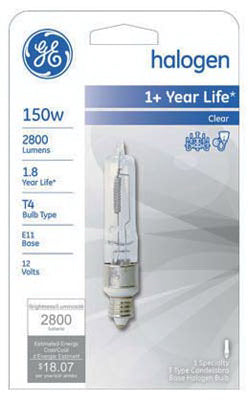 Hardware Store USA | GE 150W Halo QTZ Bulb