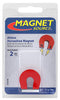 Hardware Store USA | RED Horseshoe Magnet