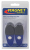 Hardware Store USA | 2PK LG BLU Magnet Clip