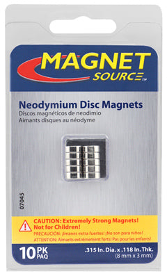 Hardware store usa |  10PK .3x.11 Neo Magnet | 7045 | MASTER MAGNETICS