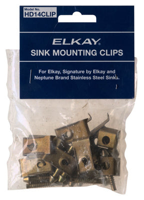 Hardware store usa |  14PC MNT Hardware Clip | HD14CLIP | ELKAY SALES INC - SINKS