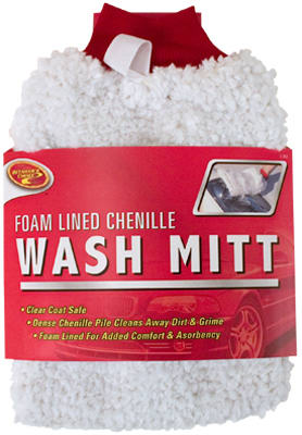 Hardware Store USA | DLX Chenille Wash Mitt