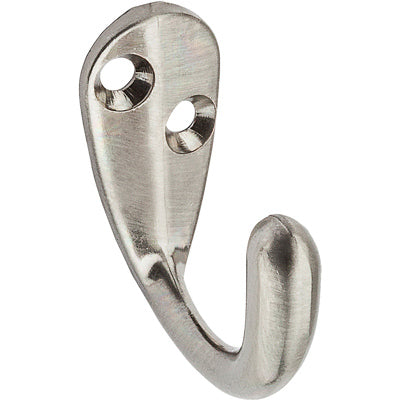 Hardware Store USA | 2PK NI SGL Clothes Hook