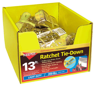 Hardware store usa |  13' Ratch Tie Down | 89512 | HAMPTON PRODUCTS-KEEPER