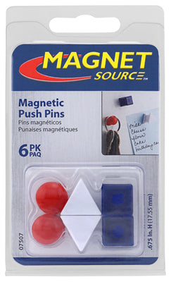 Hardware Store USA | 6CTRED/WHT/BLU Magn Pin