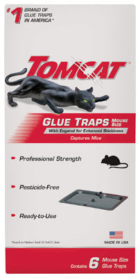 Hardware store usa |  6PK Mouse Glue Trap | 362610 | TOMCAT