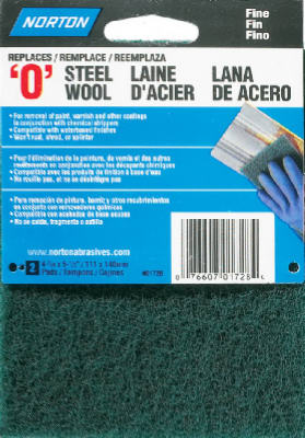 Hardware Store USA | 2PK GRN 0G STL Wool Pad