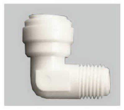 Hardware Store USA | 1/4OD QCx1/8MPT Elbow