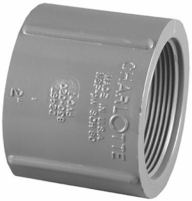 Hardware store usa |  1-1/2SCH80 FPT Coupling | PVC 08102 1800HA | CHARLOTTE PIPE & FOUNDRY CO.