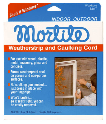 Hardware Store USA | 90' Woodtone Caulk Cord
