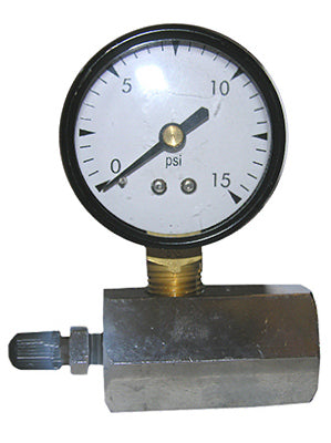 Hardware store usa |  15PSI Gas Test Gauge | 13-1891 | LARSEN SUPPLY CO., INC.