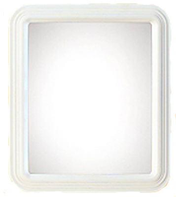 Hardware store usa |  12x14 Rect Frame Mirror | 20-0400-AT4002WT-1012 | RENIN US LLC