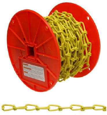 Hardware Store USA | 50' 2/0 YEL DBL Chain