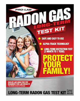 Hardware store usa |  L Radon Gas Test Kit | RL116 | PROFESSIONAL LAB INC