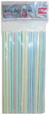 Hardware Store USA | 50CT WHT Jumbo Straws