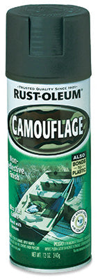 Hardware Store USA | 12OZ Camo GRN Spr Paint