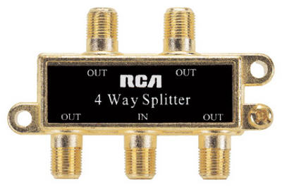 Hardware store usa |  4WY Coaxial Splitter | VH49R | AUDIOVOX
